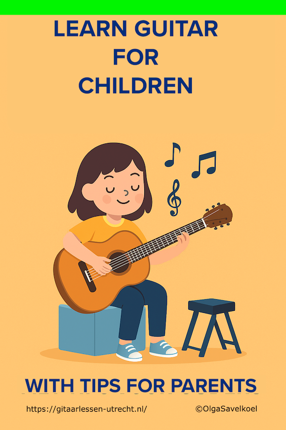 Learn guitar for children and parents Mini e-book: