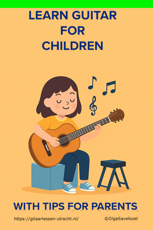 Learn guitar for children and parents Mini e-book: